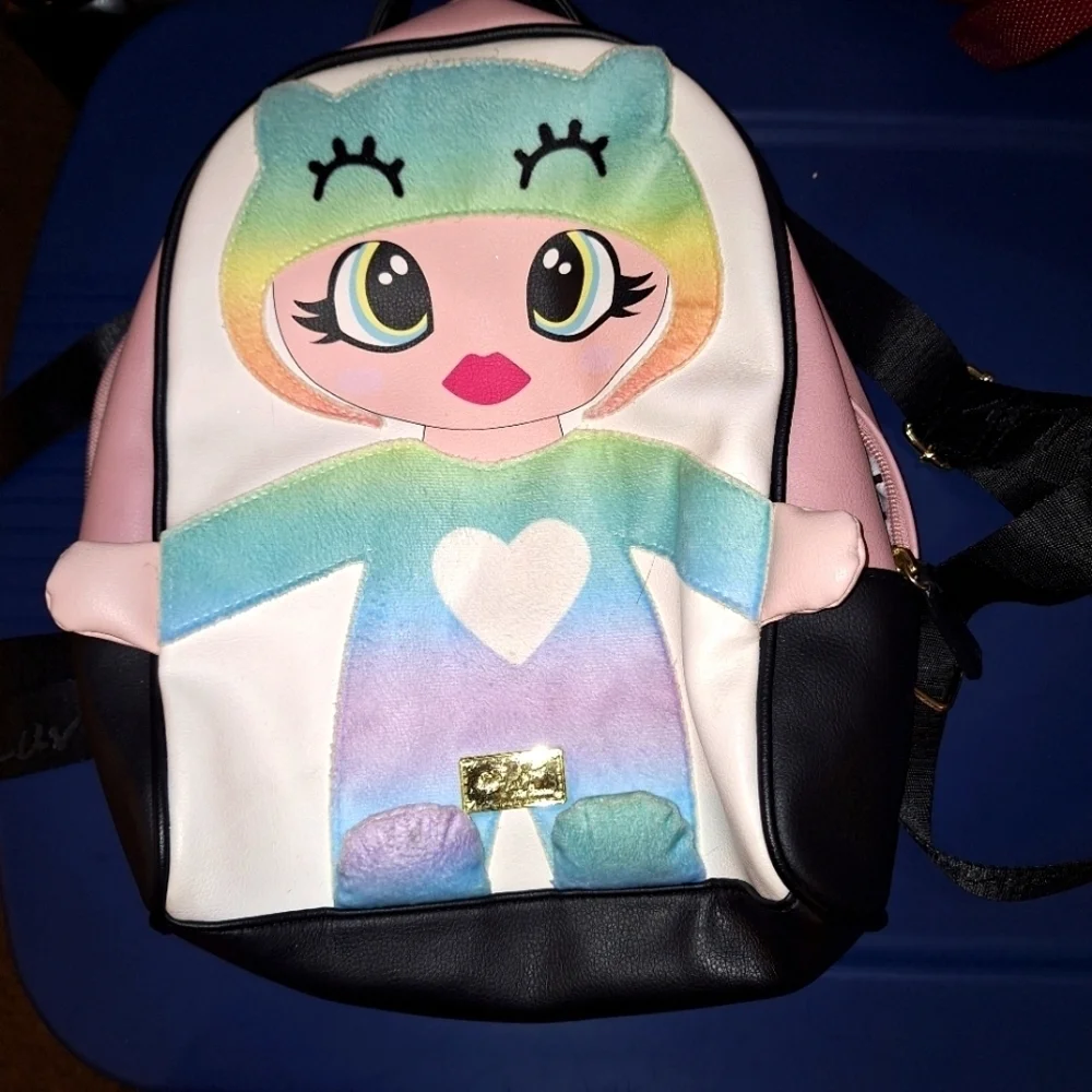 Betsey Johnson Luv Betsey Character Small Backpack